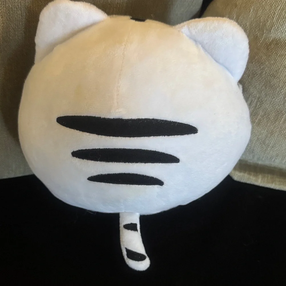Korotora Tiger Plush white Fukuya Cat Stuffed Animal Toy Small